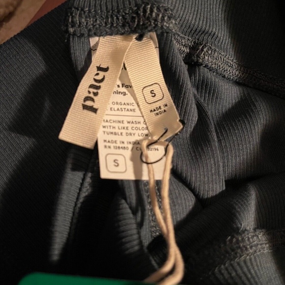 Pact Women's Ore Ribbed High Waist Legging Size Medium NWT! - Picture 6 of 7